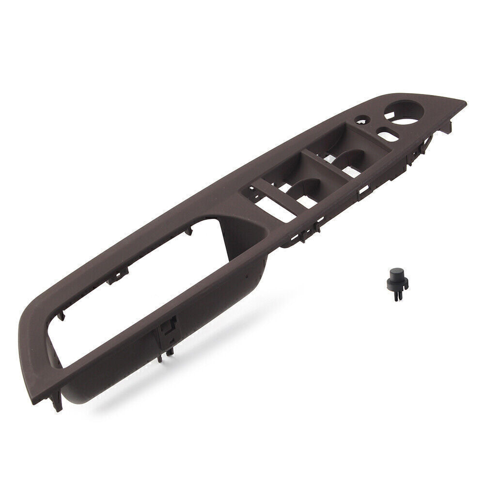 Mocha Car Inner Door Handle Panel Tirm Cover for BMW X5 X6 E70 RHD