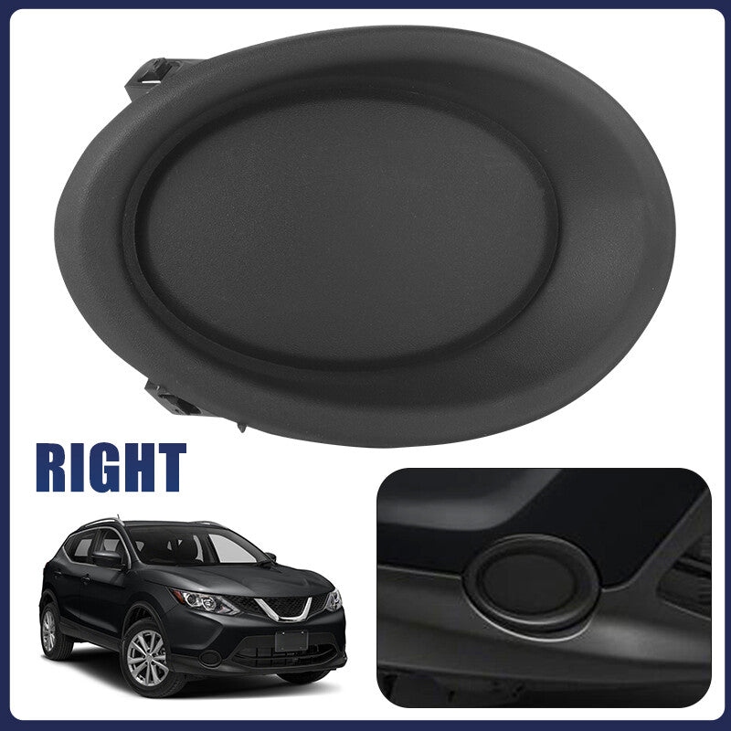 Front Fog Light Lamp Covers Bezels Right Side For 2017-2019 for Nissan Rogue Sport