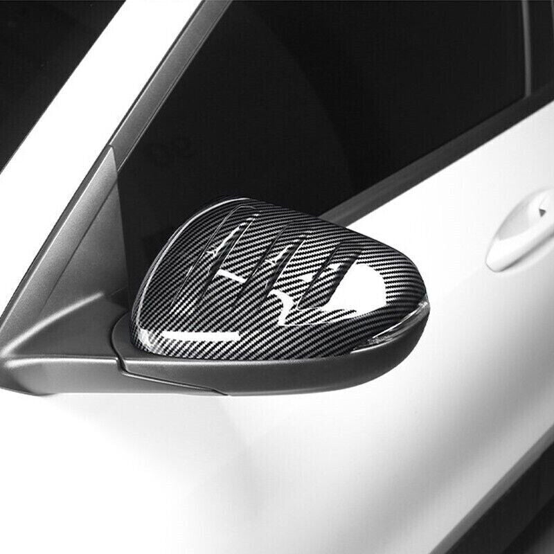 Carbon Fiber Rearview Mirror Cover Cap Trim for Chevrolet Trax 2023 2024 2025