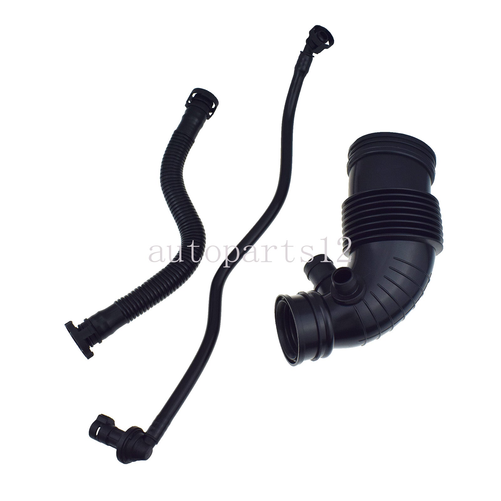 Cylinder head crankcase ventilation hose, air pipe filter kit for BMW F20 F21 F30 Q
