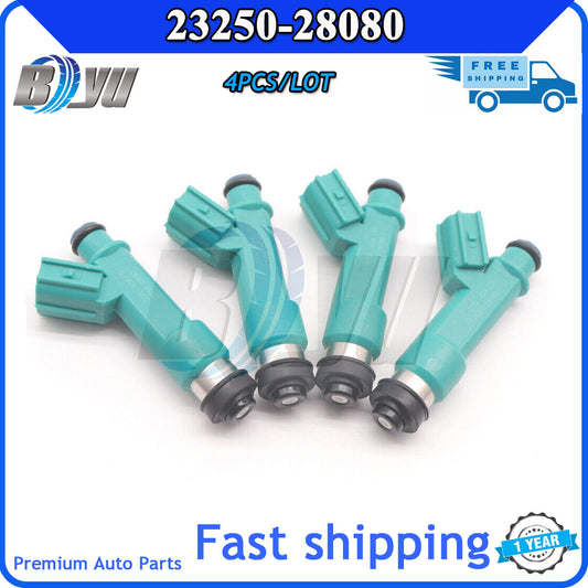 4-pack 23250-28080 fuel injectors 23209-28080 suitable for Scion for Camry RAV4 for Corolla v