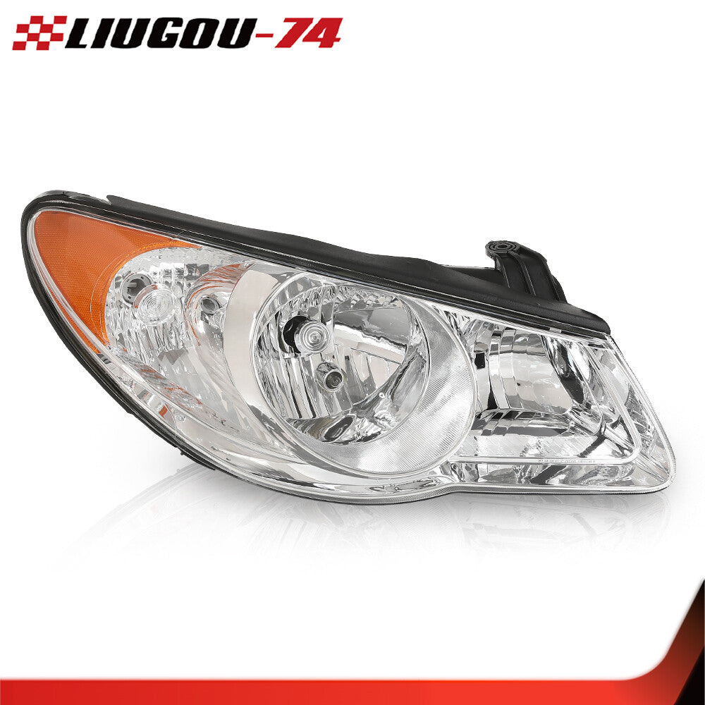 Halogen headlights with bulb on the right side suitable for 07-10 for Elantra Sedan- v