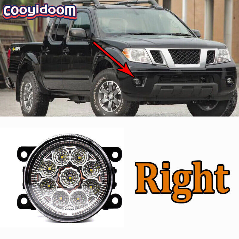 Wiring switch for the right fog light on the driver's bumper of a 2010-2019 for Nissan Frontier.