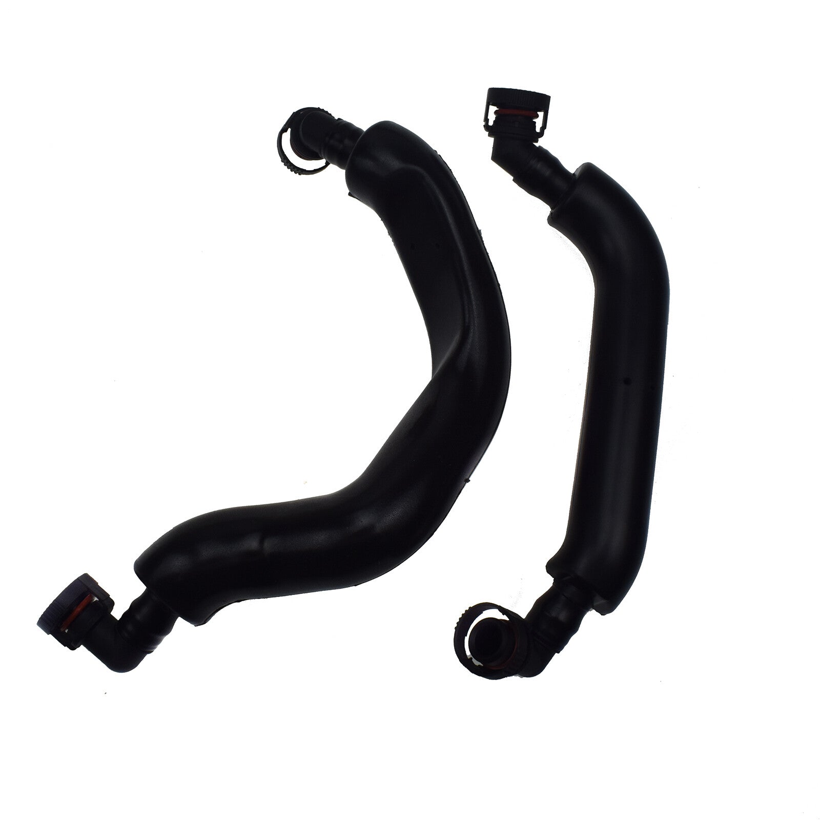 Two-pack of crankcase breather hoses, suitable for BMW X5 545i 645Ci 745i 745Li. Q