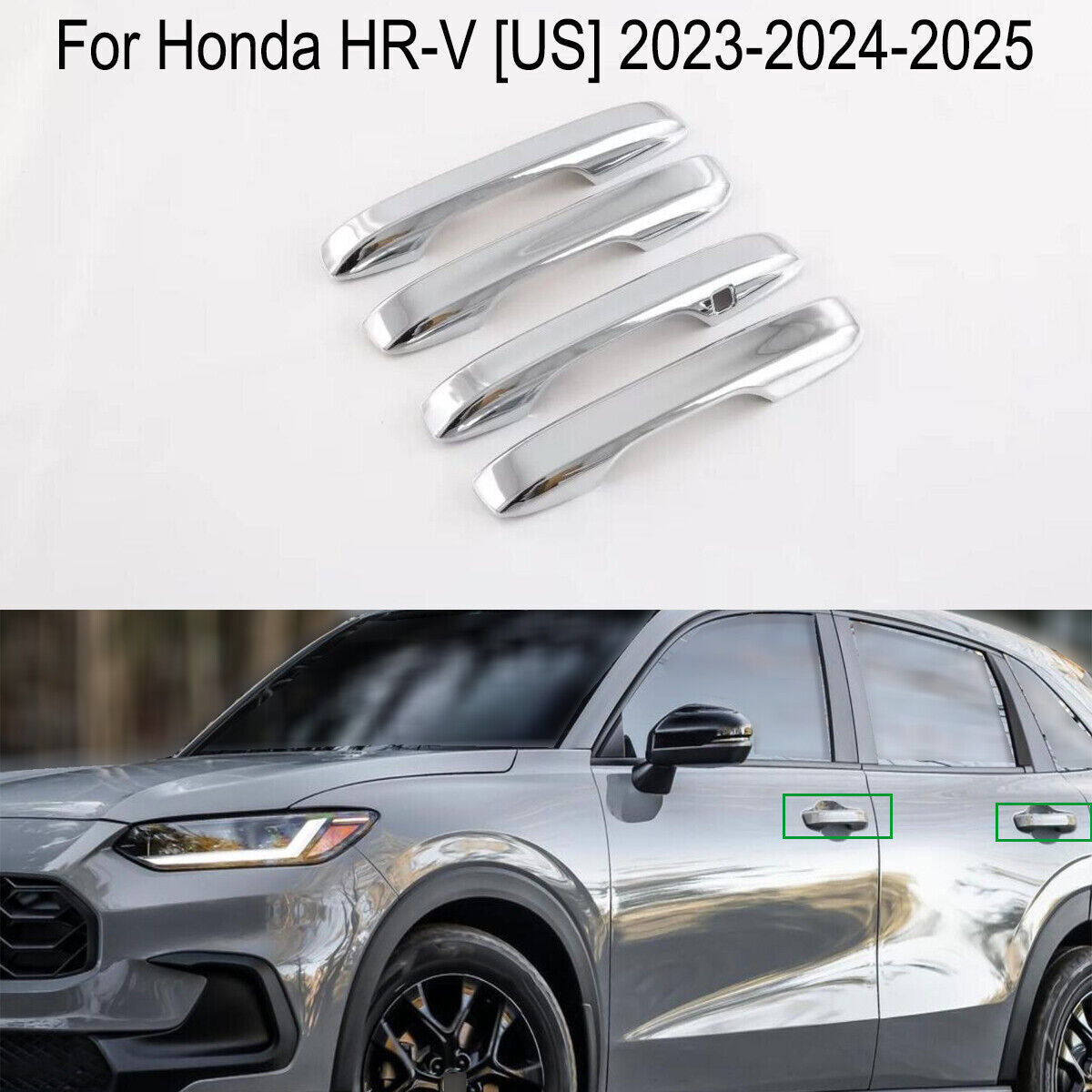 For Escape Kuga 2013-2019 Matte Car Inner Door Handle Bowl Cover Trim 1set v