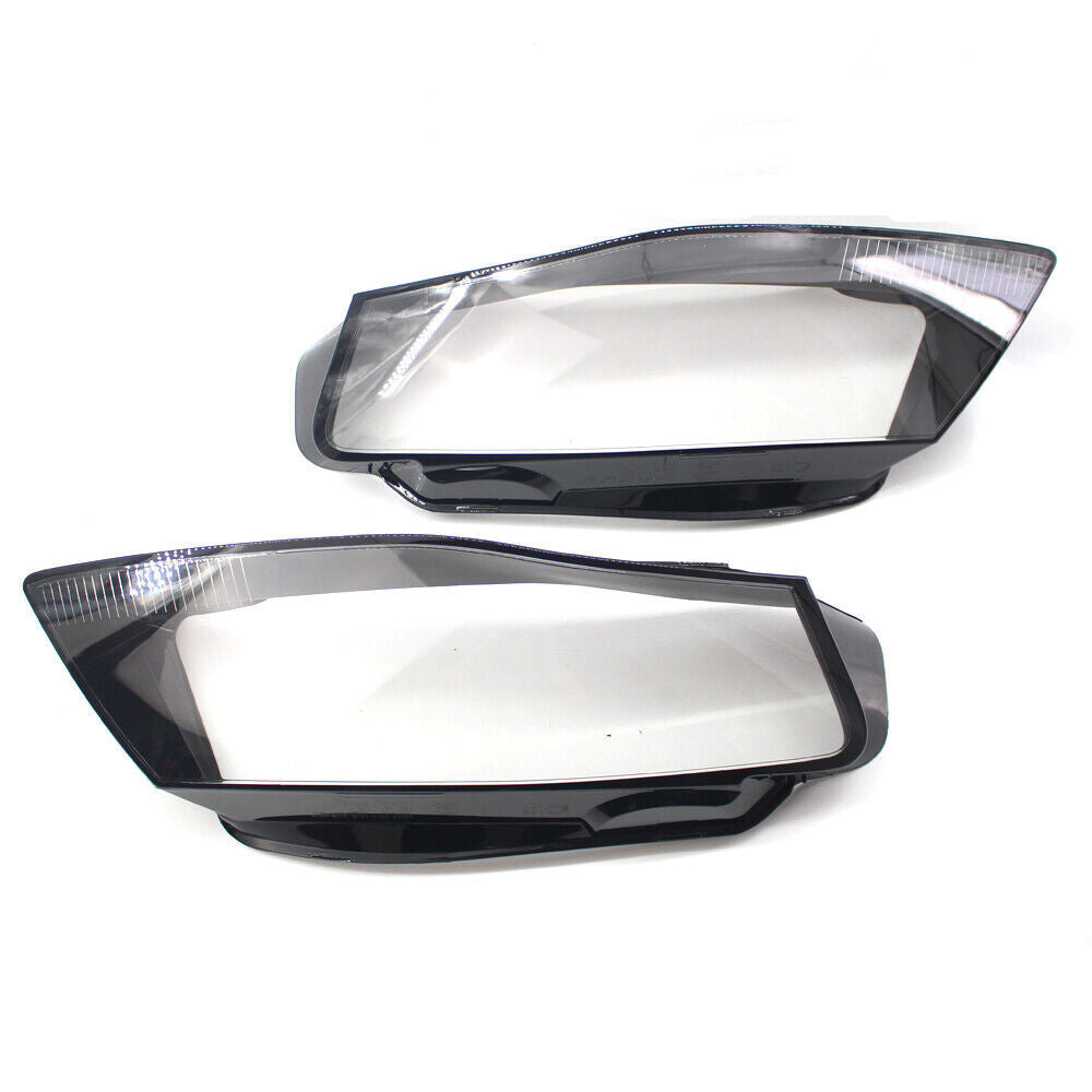 2¡Á Fur for Audi A4 B8 2009-2012 Scheinwerferglas Linse Scheinwerfer Abdeckung L+R