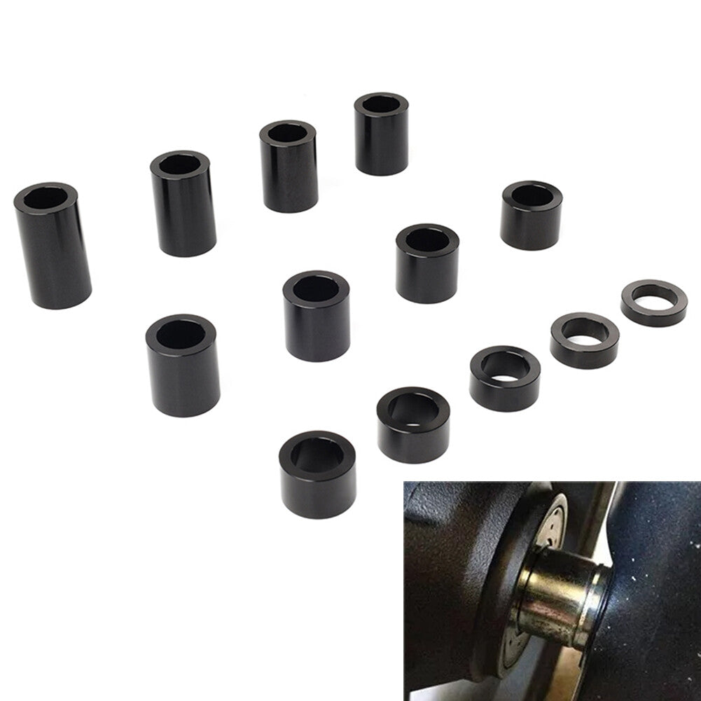 13X Wheel Axle Spacer Kit ID 3/4 OD 1 1/4 Fit for Harley Dyna Chopper Bobber