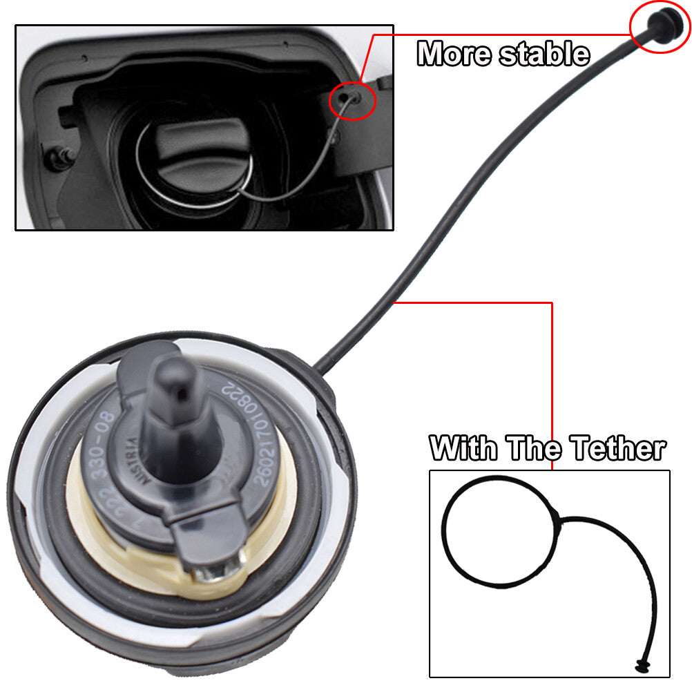 for BMW 1 Series 3 X1 E60 E90 E92 E91 E93, E84 tank lock fuel cap retaining belt Q