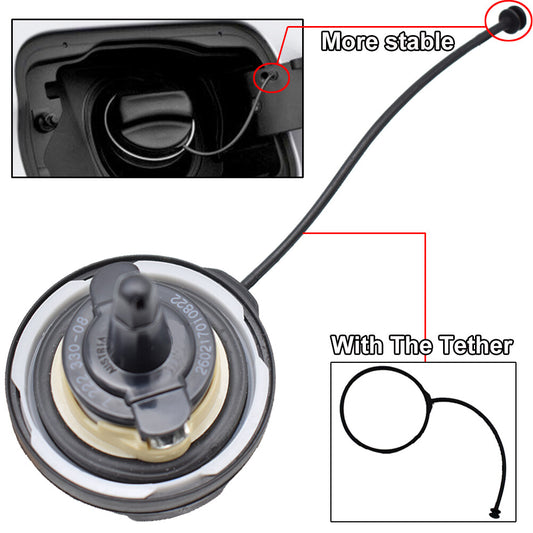 for BMW 1 Series 3 X1 E60 E90 E92 E91 E93, E84 tank lock fuel cap retaining belt Q