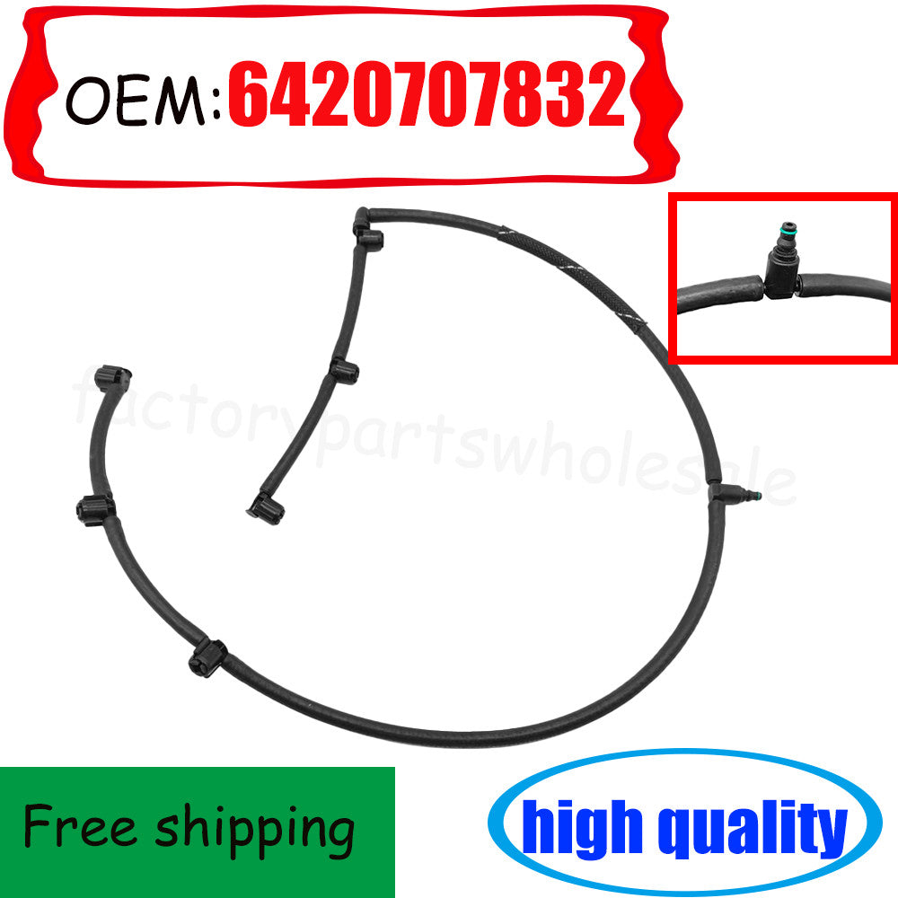 New Fuel Injector Leak Oil Return Hose for Mercedes E CLASS W212 3.0L 6420707832 n