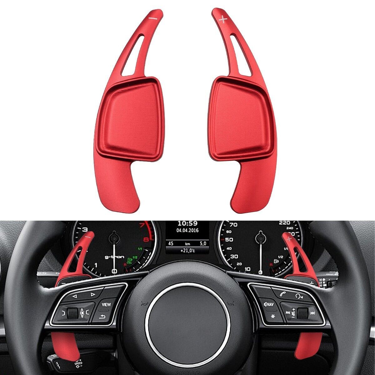for Audi Q3 Q5 Q7 for A4 A3 for A5 A7 S4 Steering Wheel Paddle Shifter Accessories