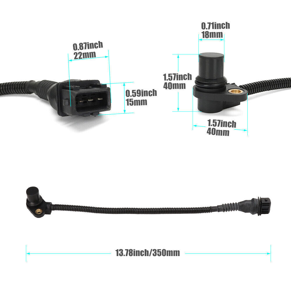 For R50 R52 for MINI Cooper CVT Transmission Rotational Speed Sensor 24357518732