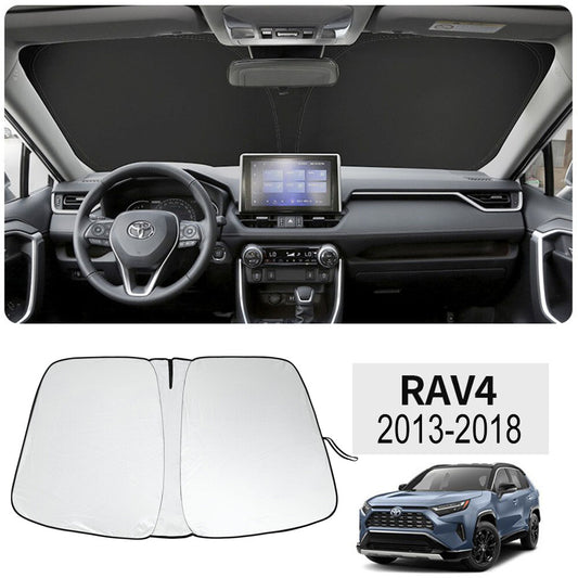 Suitable for 2013-2018 RAV4 parts: windshield sunshade/UV shield. n