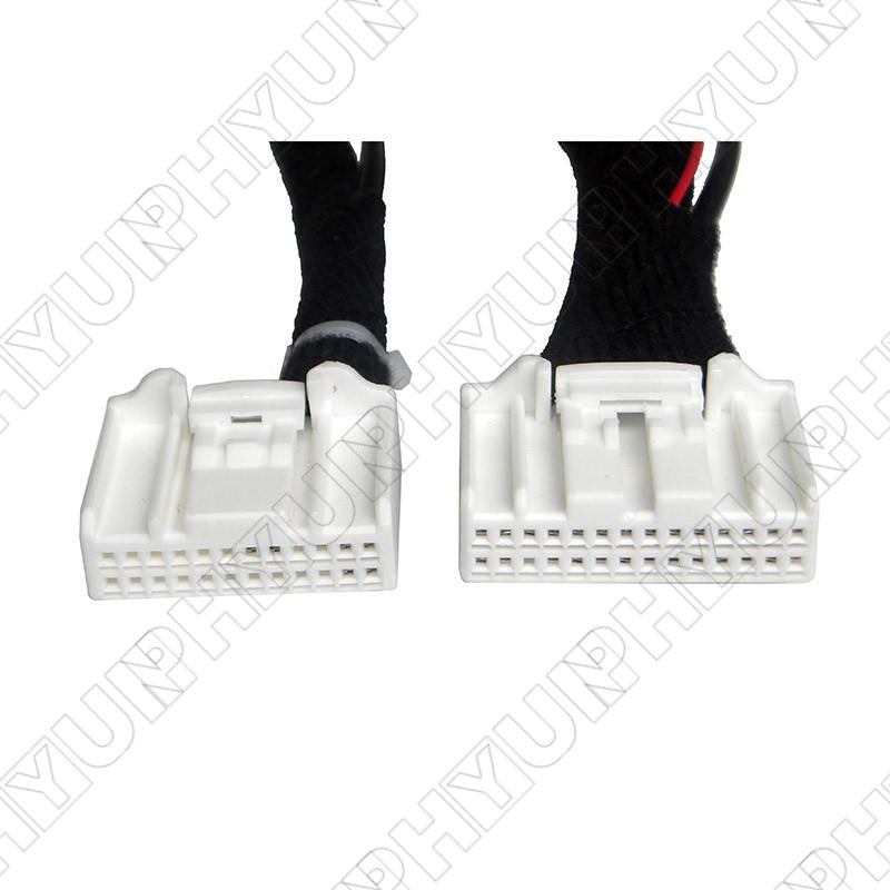 28 Pins Front Backup Camera 24 Pin Rear Camera Adapter cable for Toyota Prius