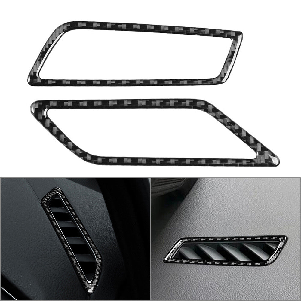 Dashboard Air Vent Outlet Cover Trim Black Fit for Volkswagen for Golf 8 MK8 2021-23 RHD