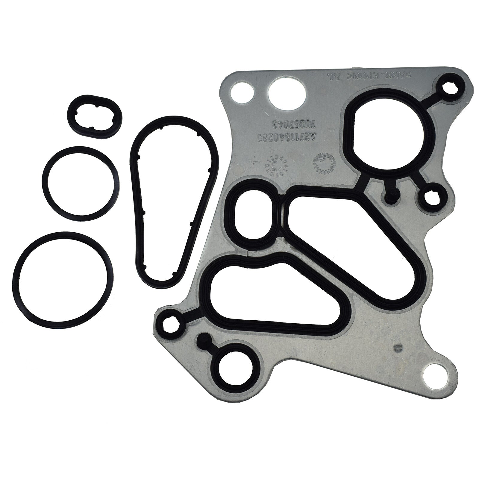 Oil filter housing gasket seal suitable for Mercedes E400 E500 E350 C250 C350 C63 AMG Q