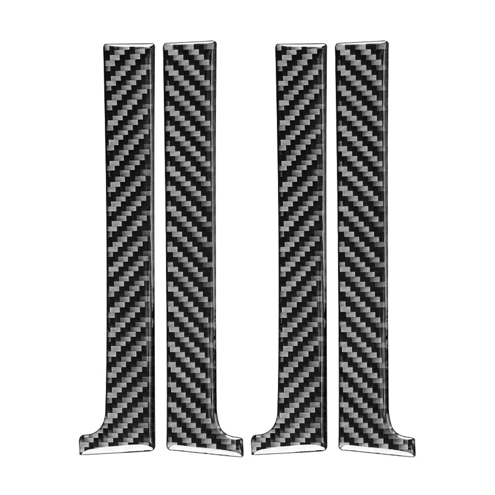 for Toyota Tundra 2014-21 4x Carbon Fiber Interior Door Handle Panel Cover Trim