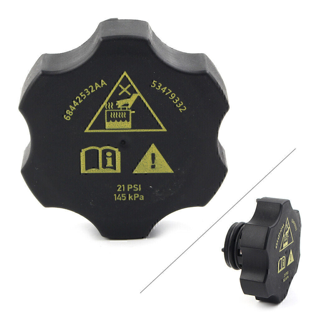 1pc Recovery Bottle Coolant Cap 68249136AA ABS Plastic Car Auto Q