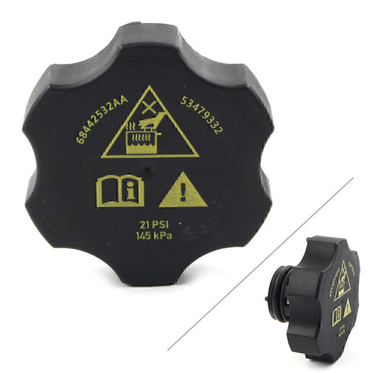 1pc Recovery Bottle Coolant Cap 68249136AA ABS Plastic Car Auto Q