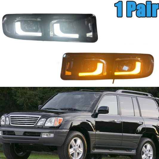 LHRH LED Fog Light Foglamp Daytime Running Light for Lexus LX470 1998-2007