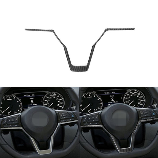 Carbon Fiber Interior Steering Wheel Cover Trim for Nissan Altima 2019-2022