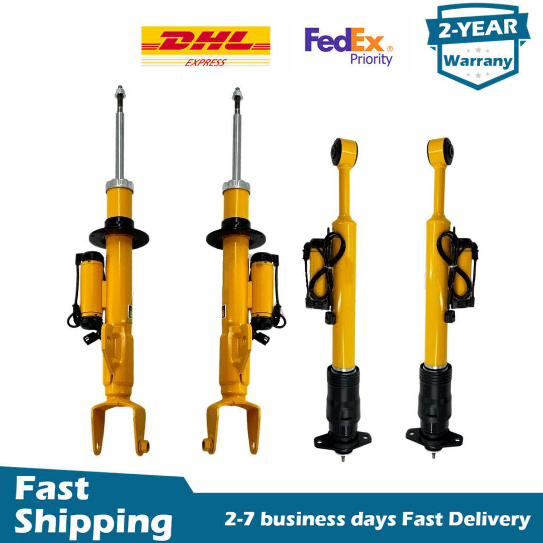 Fits for Dodge for Challenger Charger 2015- 4PCS Front Rear Electric Shock Absorbers