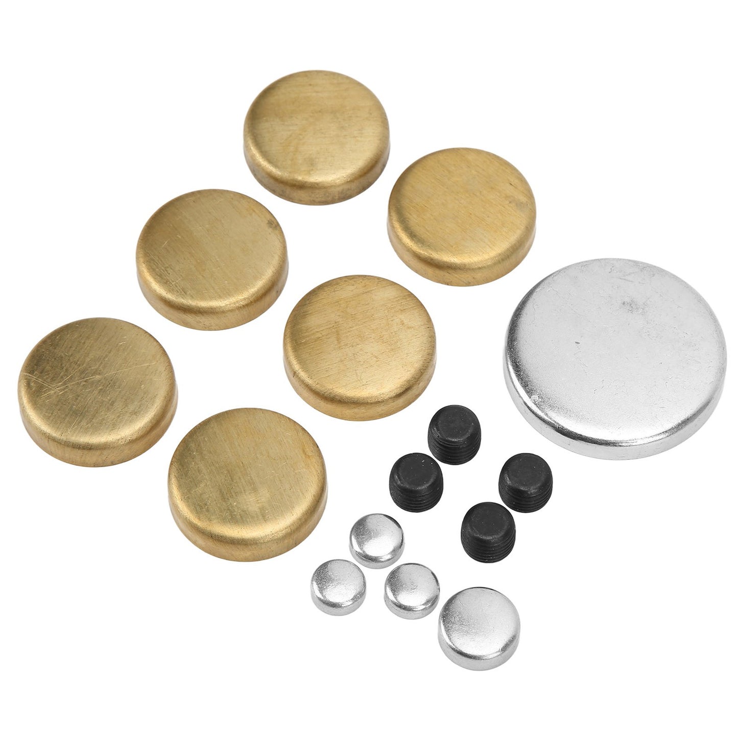 Brass Freeze Plug Kit MPE108BR Substitute For 255ci 260ci 289ci 302ci 351ci