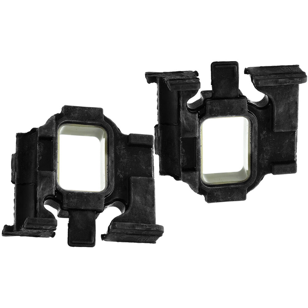 2x Radiator Brackets Black Plastic LeftRight Fits For X1 F48 X2 F39 2016-2021