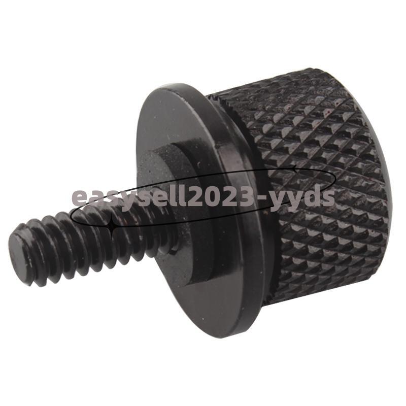 Black Rear Fender for Seat Bolt Screw 2PCS for Harley Touring Sportster 86-24 Dyna