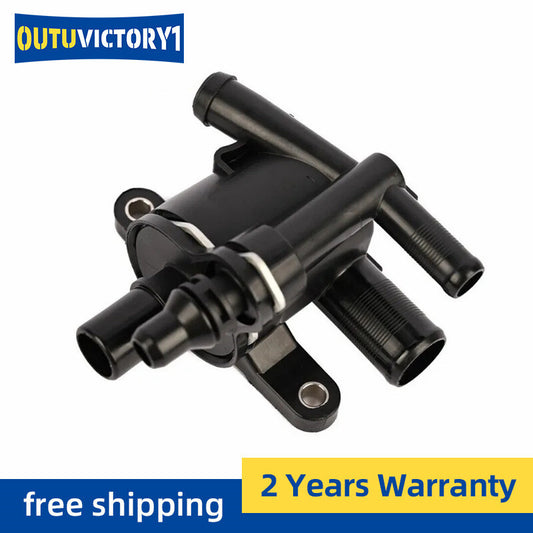 90 Swivel Water Neck Thermostat Housing For SBC BBC for Chevy 327 350 396 454 Black 4637