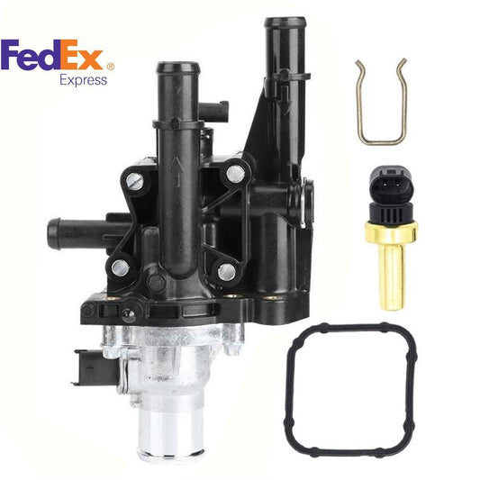 1x Coolant Thermostat Housing For 09-11 Chevy Aveo Aveos/ for Pontiac G3 1.6L 1581766 Q