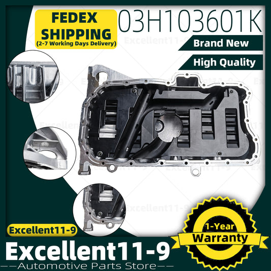 The 3.6-liter lower engine oil pan aluminum is suitable for Audi Q7 models from 2007 to 2015, and Touareg models from 2006 to 2010. n