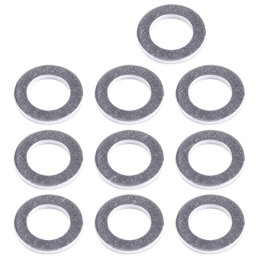 10 Engine Oil Crush Washers Drain Plug O Rings Gaskets Seal 11.9mm ID. 19.7mm OD Q