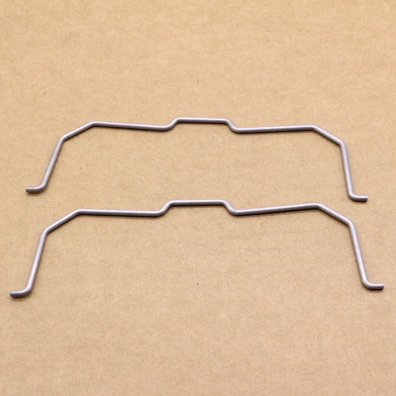 2-piece headlight bulb access cover spring clip retainer for BMW 63126924671