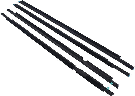 for Toyota for Lexus IS300 2001-2005 Front  Rear Door Window Belt Trim Molding 4pcs