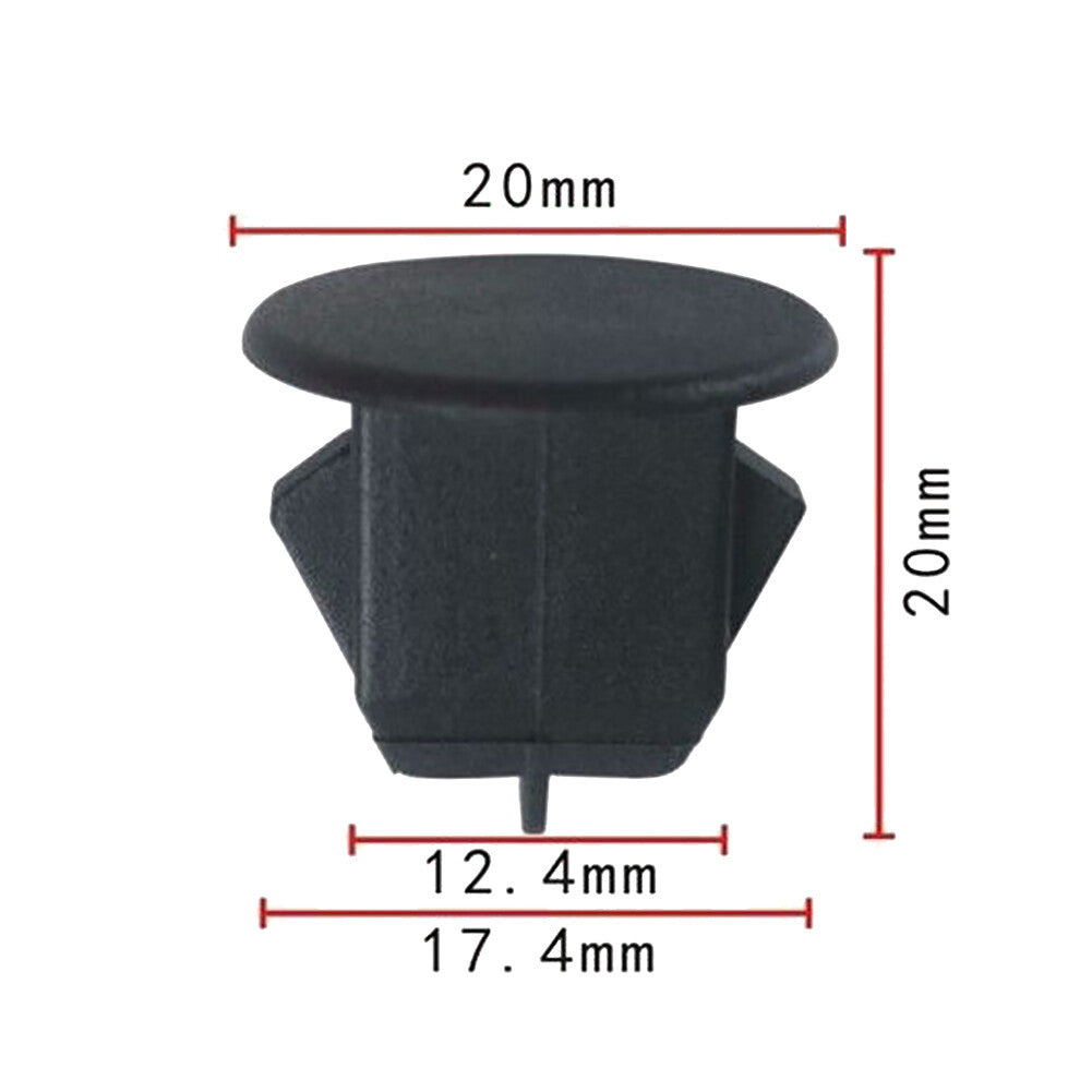 20-pack of for Acura and for Honda hood release cable retainer clips 91504-SDA-003 Q