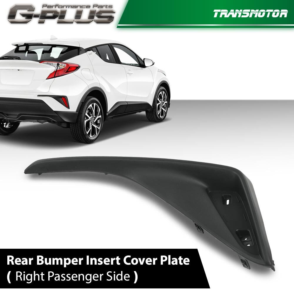 Suitable for 18-21 C-HR bumper to be filled and inserted into the right rear of the cover plate- v
