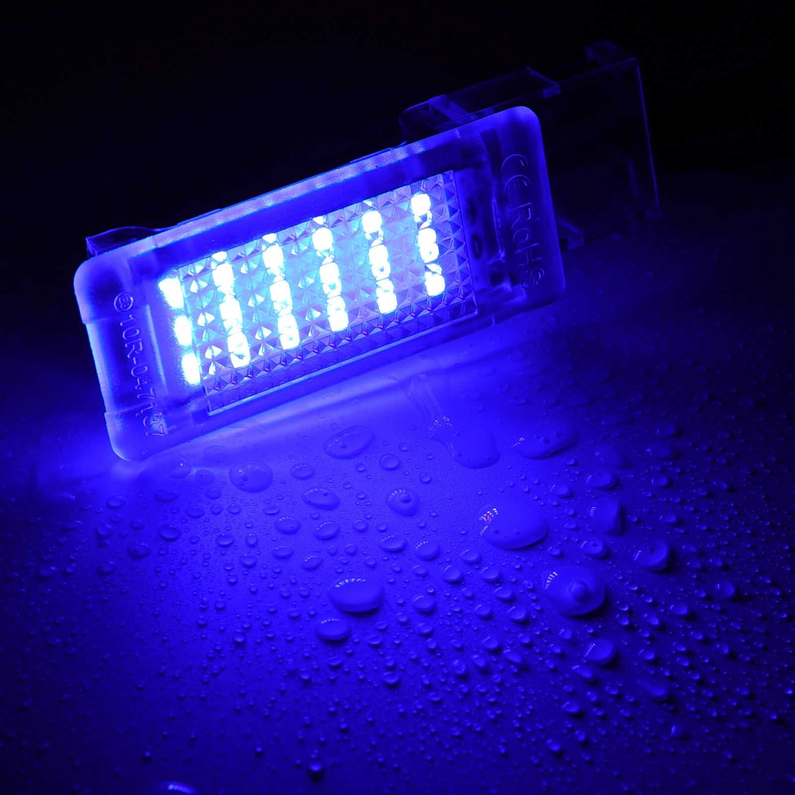 2pcs for VW footwell lighting blue LED for Golf for Passat Touareg for Jetta Caddy Scirocco Q