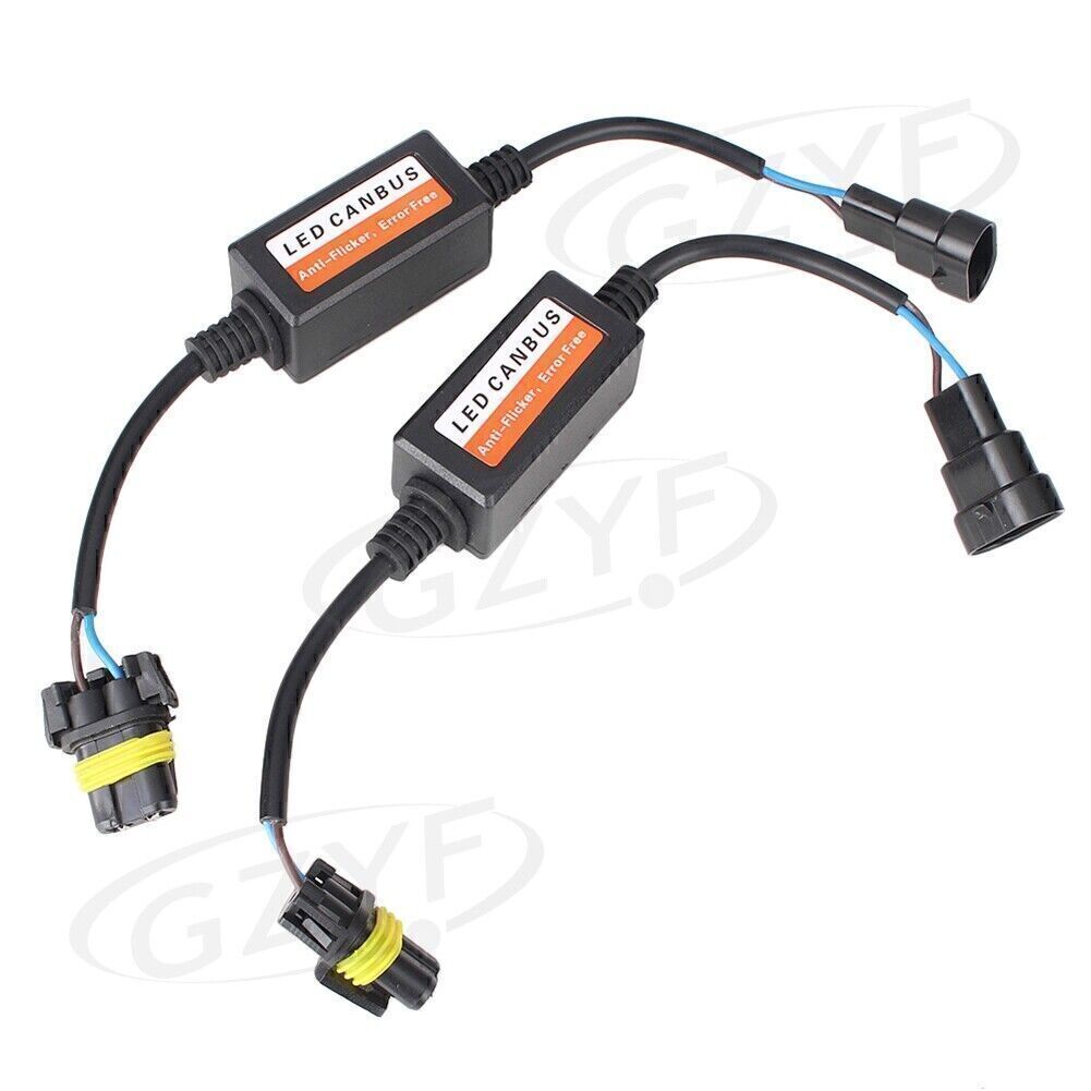 12V 9006 LED Canbus Load Resistor Decoder Light Error Free Canceller Decoder