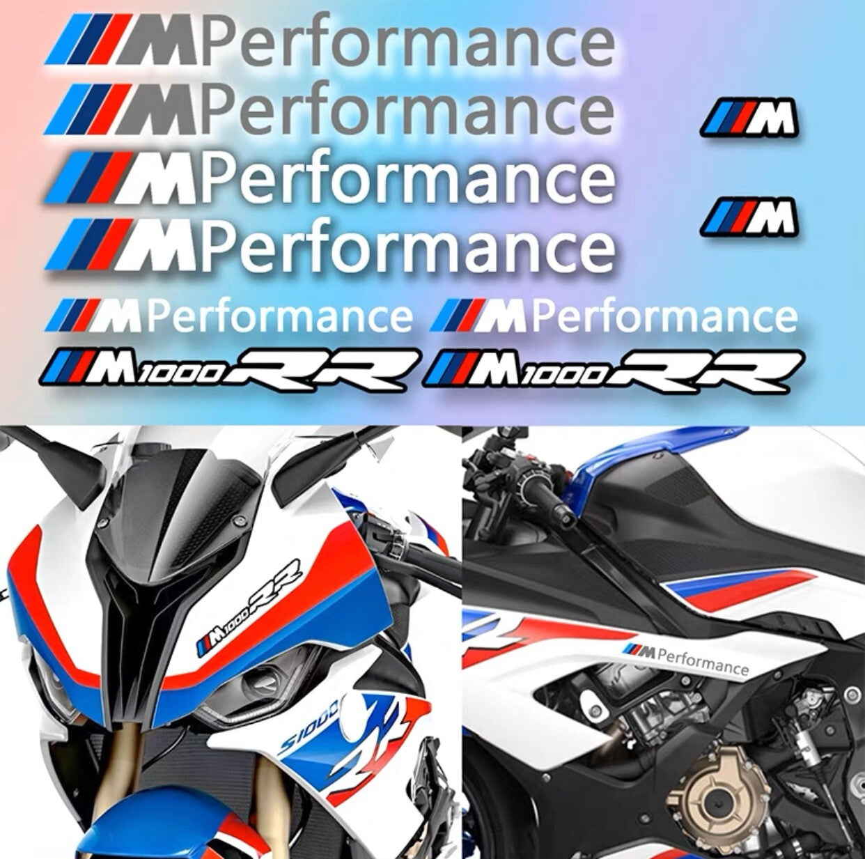 NEW 2023 for BMW S1000RR M1000RR Decals Stickers premium 2019-2025 Vinyl FITS