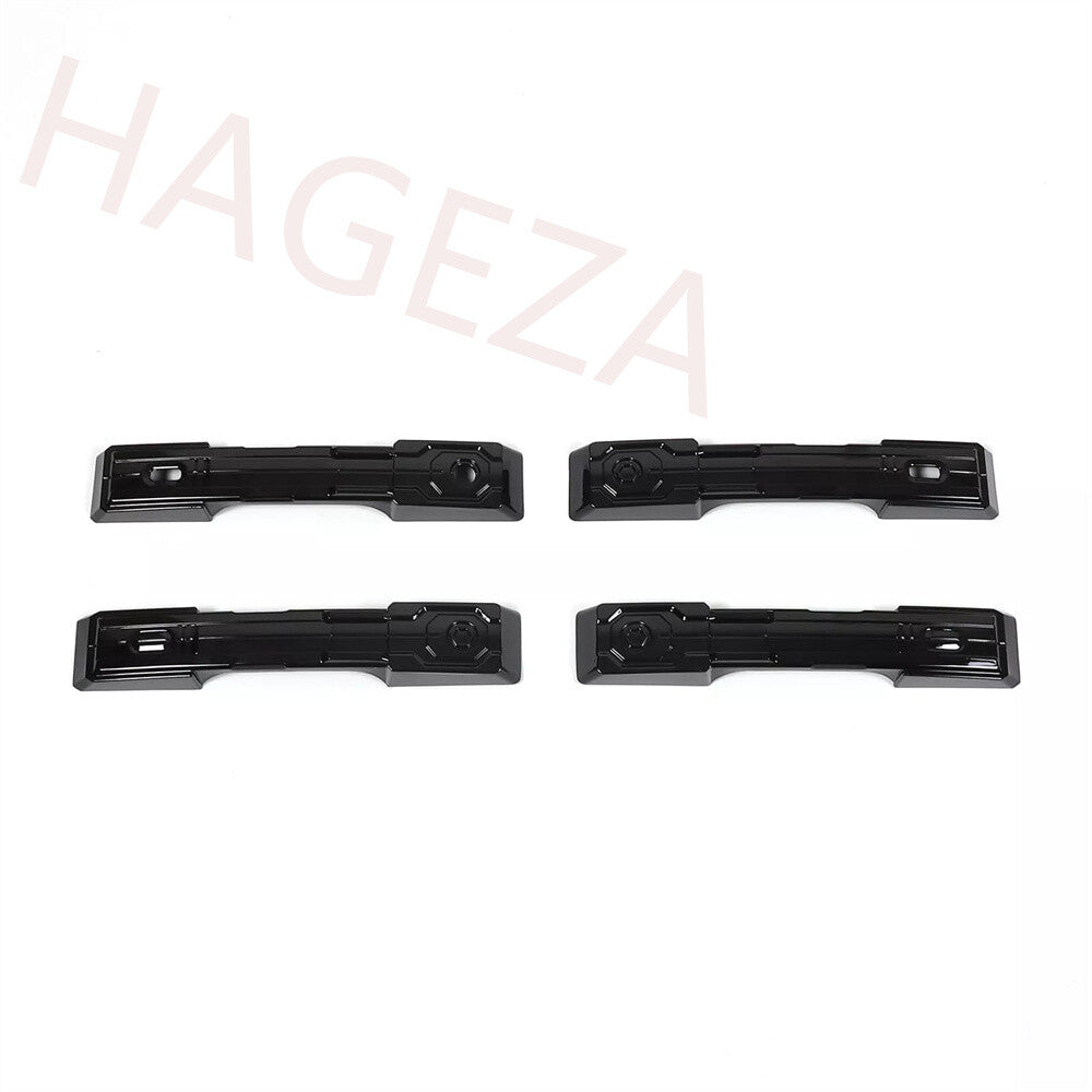 For Toyot@ for Land Cruiser LC250 2024+ Side Door Handle Panel Cover ABS Gloss Black
