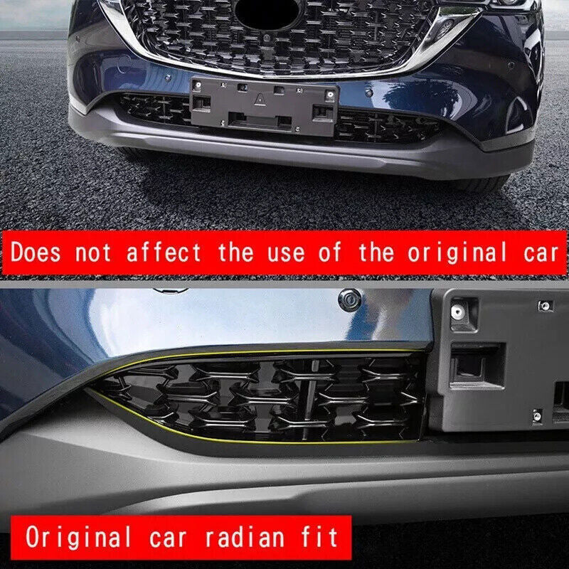 for Mazda CX5 CX-5 2022-24 Lower Grille Front Grille Center Bumper Cover Trim 2X