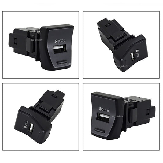 Car Central Control AUX USB for Charger Switch Cable Fit For 2019-2020 for Toyota RAV4