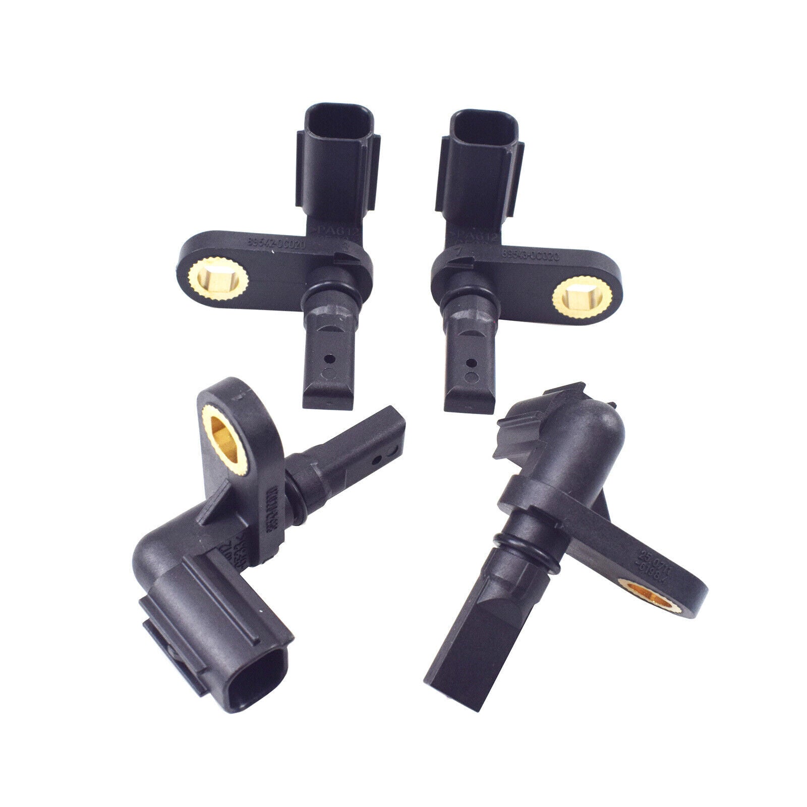 for Toyota Sequoia Tundra 89542-0C020 4Pcs ABS Wheel Speed Sensor Front Rear