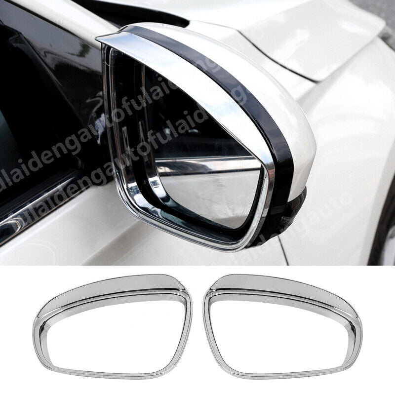 for Nissan Altima 2019-2022 ABS Chrome Side Rearview Mirror Eyebrow Cover Trim