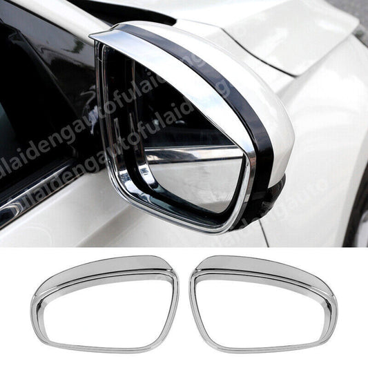 for Nissan Altima 2019-2022 ABS Chrome Side Rearview Mirror Eyebrow Cover Trim