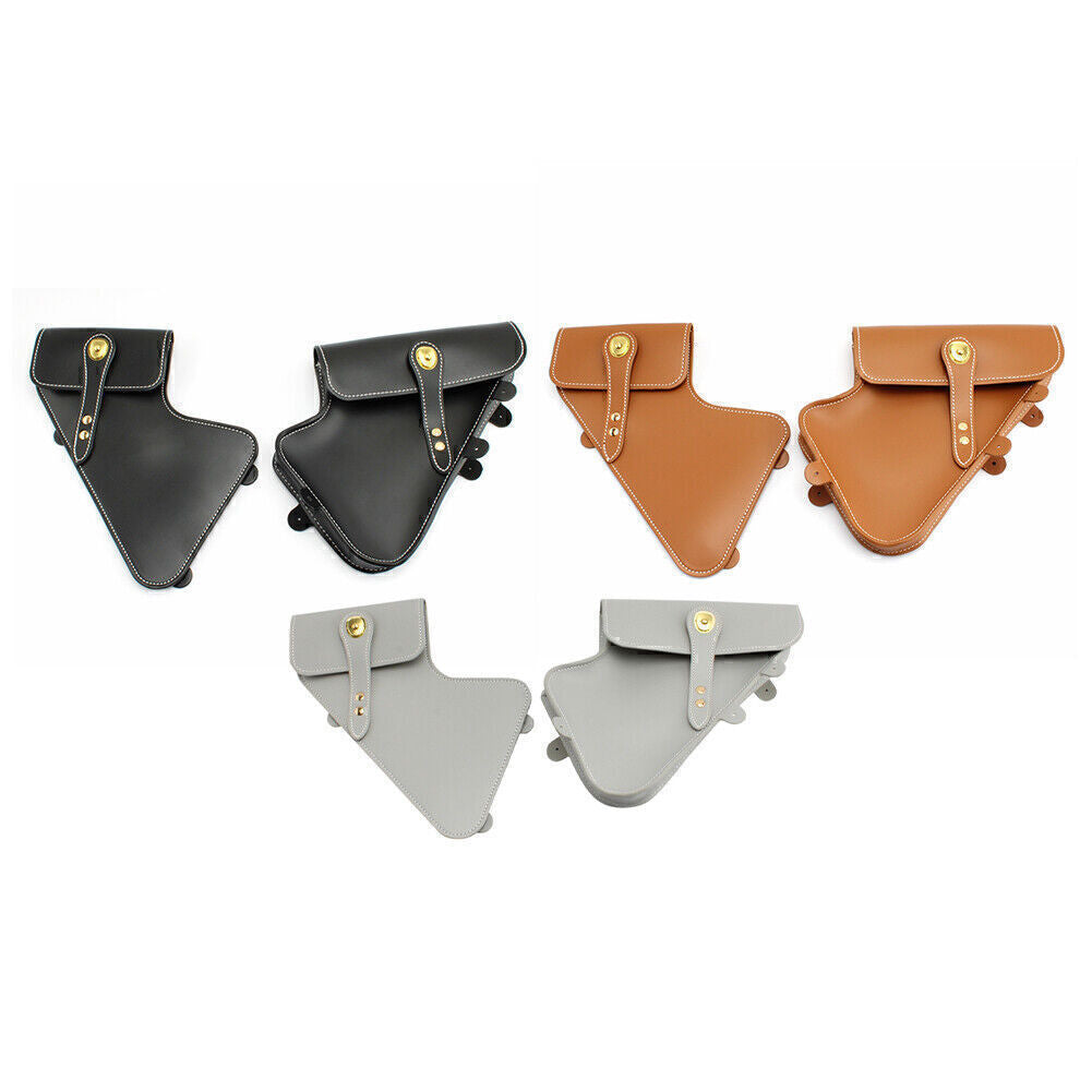 for BMW RnineT Motorcycle Maintenance Frame Sides Tool Bag Retro Leather Bag Q