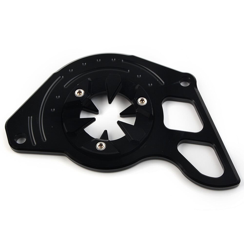 Black Front Sprocket Chain Guard Cover Left Engine for HONDA GROM MSX125 13-15