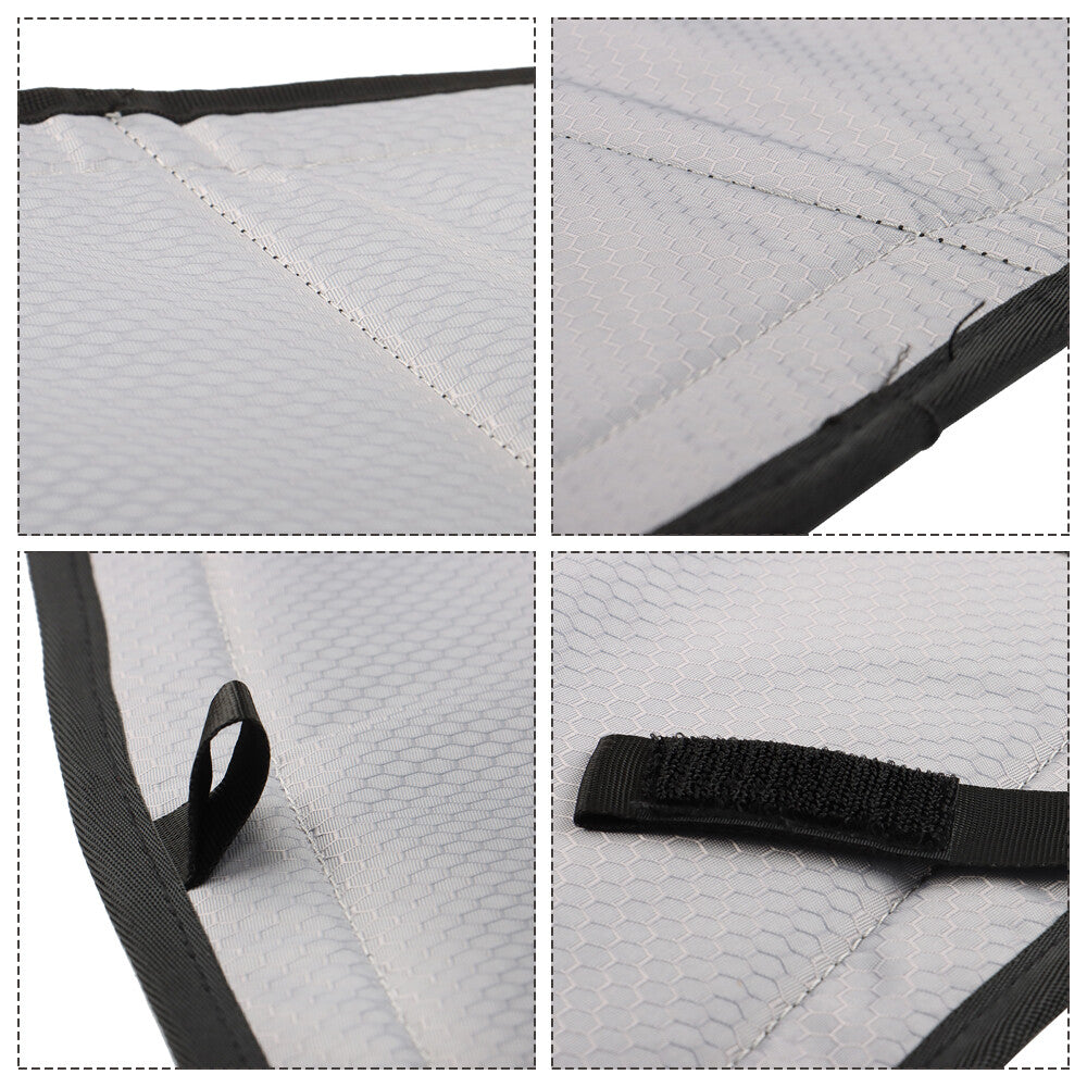 A pair of insulated rear door window covers for 2007-2018 Sprinter Van- n