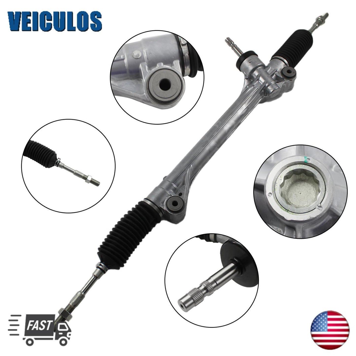 Power Steering Rack And Pinion 24-26006 For 2011-2020 for Toyota for Sienna FWD
